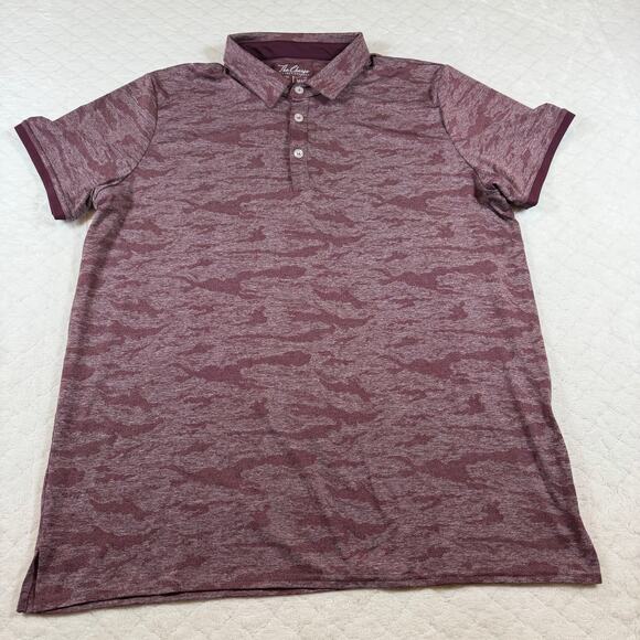The Charge Stately Apparel Maroon Away men’s polo shirt - size large - Picture 2 of 8